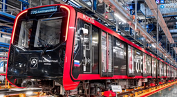 The First Russian Unmanned Metro Train "Moscow-2026" Begins Test Runs