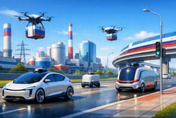 Putin notes Russia's lag in autonomous transport