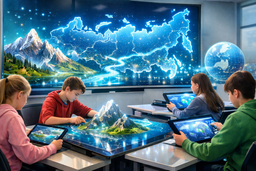 Новые учебники по географии будут включать интерактивные карты и задания с ИИ