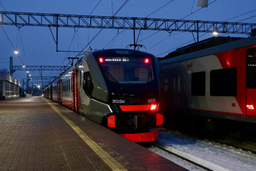 На Финляндском направлении Октябрьской железной дороги запущен второй электропоезд ЭП2ДМ