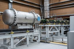 Permitirá probar materiales para el espacio: crean un cañón neumático de seis metros para el sincrotrón СКИФ