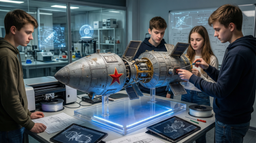 3D-модель советского лунного корабля создали в МГТУ имени Баумана