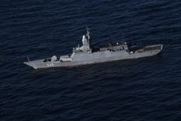 Корветы «Громкий» и «Гремящий» уничтожили подлодку условного противника торпедой «Пакет-НК» у Курил