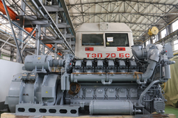 Kolomna Plant Delivered Four Refurbished 21-26DG Diesel Generators for 2TE25A Vityaz Locomotives