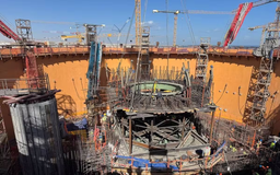 Finalización del montaje de la "protección seca" en la unidad de energía №2 de la central nuclear de El Dabaa