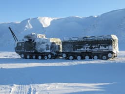 Vityaz All-Terrain Vehicles Withstood 3-Point Sea Swell and Temperatures Down to -73°C