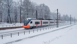 Новейший российский высокоскоростной поезд показали в Эр-Рияде