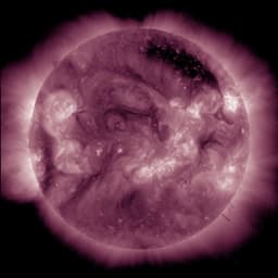 The sun doesn't calm down: a powerful flare was recorded at the FGBU "IPG" on February 9