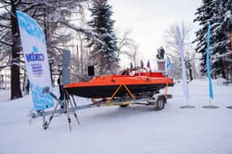 New page in Arctic research: "Si Project" company handed over the unmanned boat "Orkan" to NArFU