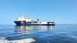 Заводские испытания малого морского танкера «Валентин Рыков» продолжаются в Балтийском море