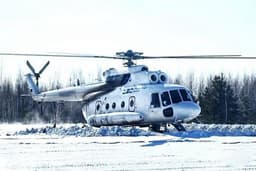 Небесный страж тайги: Ми-8МТВ-1 усилил авиабазу в Амурской области