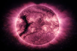 A huge coronal hole has appeared on the Sun: it may affect Earth as early as March 13