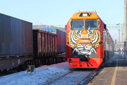 New 3TE28 Mainline Diesel Locomotive Arrives in BAM Capital