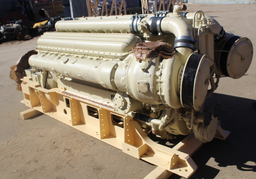 KMZ Restored DRA-210B Marine Engine for the Russian Navy