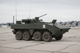 Новейший БМП К-17 «Бумеранг» вывели из тени: бронетранспортёр перевезли на трале