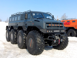 A New Rusak K-8 All-Terrain Vehicle Unveiled in Russia