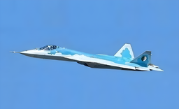Истребитель Су-57 в новом камуфляже впервые показали на фото
