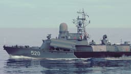 МРК «Рассвет» отстрелялся из артустановок по воздушным целям в Баренцевом море