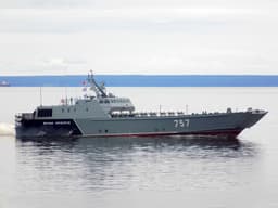 La ametralladora pesada de Vladimirov ayudó a la tripulación de la lancha de desembarco "Michman Lermontov" a alcanzar un objetivo marítimo