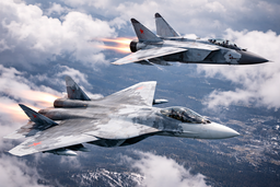 Топ истребителей мира с самым высоким потолком полёта: МиГ-31 и Су-57 остались позади