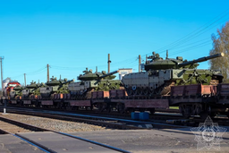 Los tanques T-72BM2 de Belarus no estaban preparados para los drones