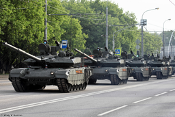 Rusia construyó 1,3 veces más tanques que Estados Unidos