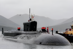 How many submarines will be in service with the US and Russia in 2026?