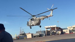 В Сети опубликовано видео жёсткой аварийной посадки вертолёта Ми-17 российского производства в Мексике