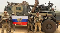 Необычный броневик «Спартак» с «Адской молотилкой» впервые заметили у российских военных