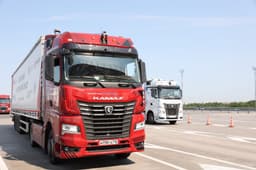 Los camiones no tripulados KAMAZ resolverán la escasez de mano de obra en Donbass