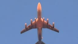 Un misterioso "avión del Juicio Final" fue filmado en el cielo: en la red se debate sobre el Il-80 y el Il-76VKP