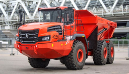 KAMAZ presentó el nuevo camión volquete de cantera "Hercules-45" con una capacidad de carga de 41 toneladas