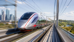 Se han soldado 11 carrocerías de vagones para el primer tren de alta velocidad, cinco ya están pintadas