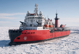 Unique 3-in-1 vessel: icebreaker, rescuer, and firefighter, to operate on the Northern Sea Route.