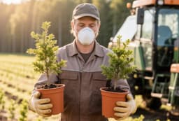 Reemplazará al humano: un dispositivo para alimentar plántulas en máquinas de plantación forestal inventado en Siberia