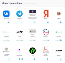 В России заработал «Мониторинг сбоев» – аналог зарубежного сервиса Downdetector