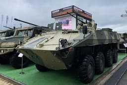 Представлен усовершенствованный БТР-82А – с повышенной бронезащитой и пушкой 2А72