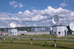 В России началось возведение новой земной станции для связи с МКС