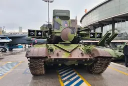 В Сербии построили самоходную зенитку на платформе российского танка Т-72