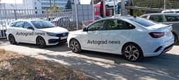 Журналистам показали автомобиль Lada Vesta Sportline до премьеры