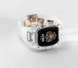 Розовое золото и каучуковый ремешок: названы материалы кейса для Apple Watch за 100 тысяч рублей