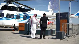 Unmanned helicopter BAS-200 impressed Arabs and Africans at Dubai Aviashow: many photos