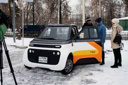 Российский Smart: на ВДНХ показали секретный отечественный электромобиль L-Type