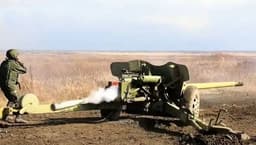 Минобороны России показало советские противотанковые пушки «Рапира» в действии