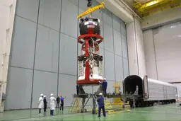 New Soyuz MS-26 Undergoing Inspection at Baikonur Cosmodrome - Photo