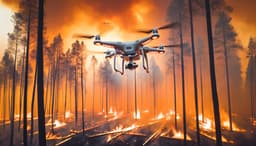 Российские лесные пожары будут тушить тысячи беспилотников