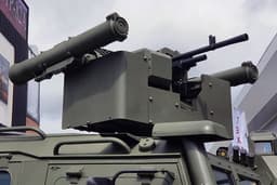 Russian "Tiger-M" armored vehicles upgraded with anti-tank missiles and combat module