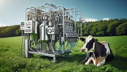 Подоят до 80 коров в сутки - в Московской области начнут производить роботов-дояров