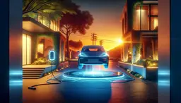 A model for wireless charging of electric vehicles has been developed in Crimea