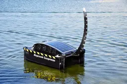Sevastopol State University Develops "Sea Scorpion" Water Drone for Garbage Collection